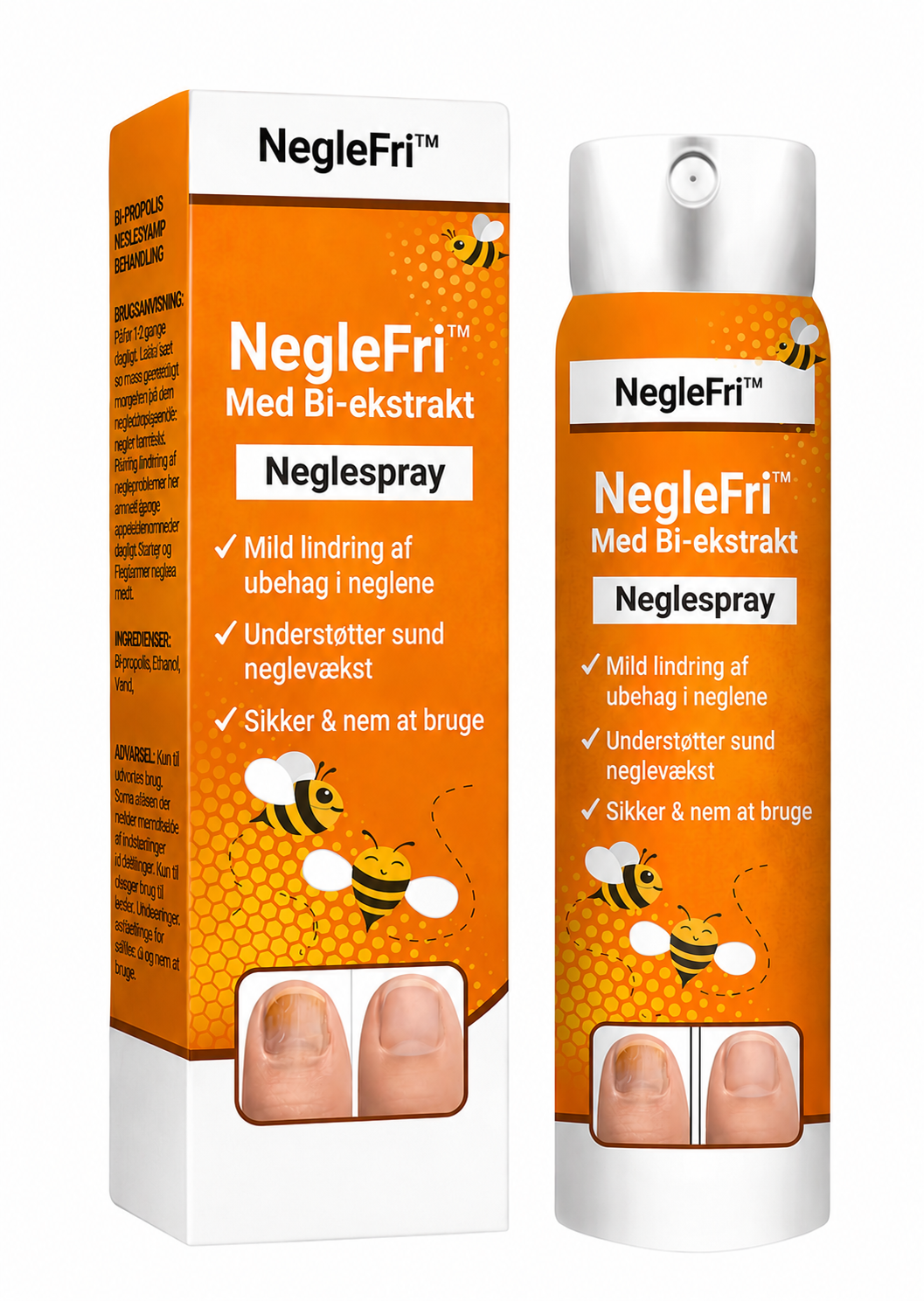 NegleFri™ | Hurtig lindring af negleproblemer – Fremmer sunde, klare negle