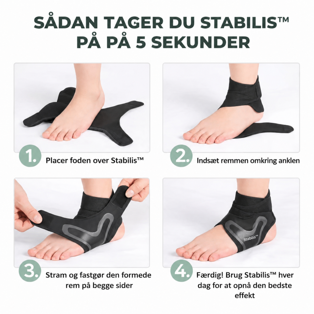 Stabilis™ - Stabilitet & Komfort i Hvert Skridt