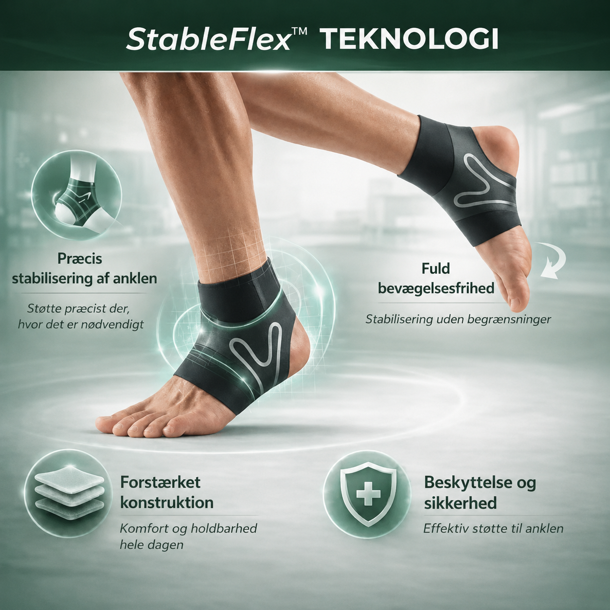 Stabilis™ - Stabilitet & Komfort i Hvert Skridt
