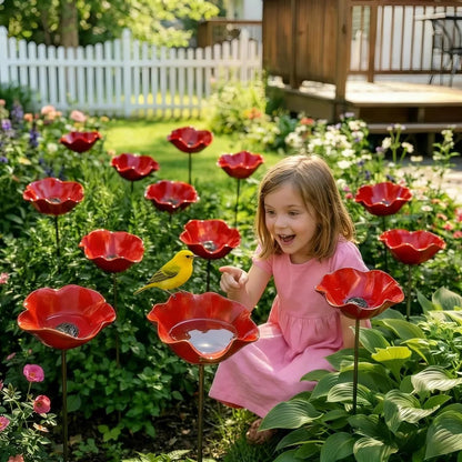 HaveFugl™ – Blomsterformet fuglebad
