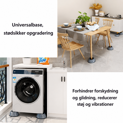 StøjStop™ – Vibrationsdæmpende puder til vaskemaskiner og husholdningsapparater