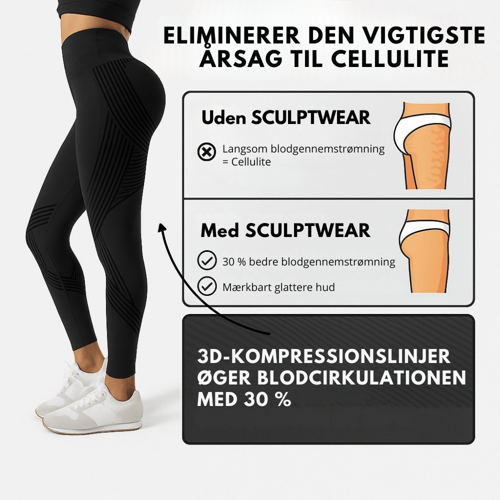 SculptWear™ | Leggings der arbejder aktivt mod cellulite