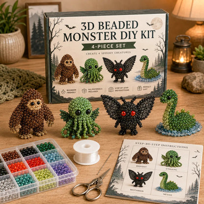 🧵✨ 3D-håndværkssæt med perler til dyr – en gennemtænkt, håndlavet gave