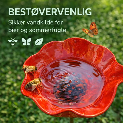 HaveFugl™ – Blomsterformet fuglebad