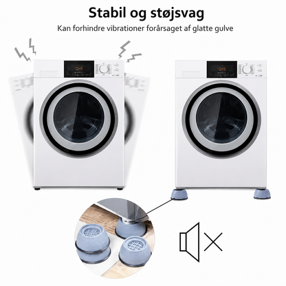 StøjStop™ – Vibrationsdæmpende puder til vaskemaskiner og husholdningsapparater
