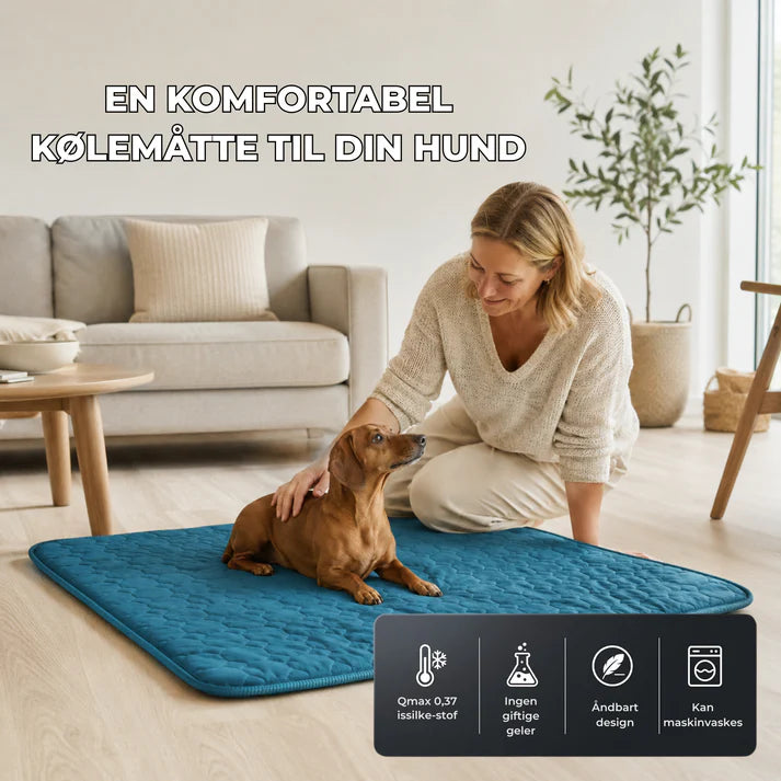 KøleRo™ Gel fri Selvafkølende Kølemåtte til Hunde