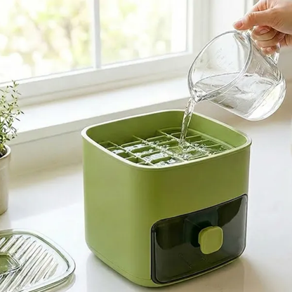 IsKlar™ | Smart isterningeboks med ét-tryk udløsning & opbevaring