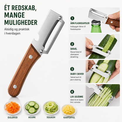SkærSmart™ Duo - Skræl, skær & striml som en professionel