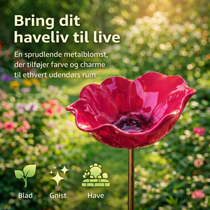 HaveFugl™ – Blomsterformet fuglebad