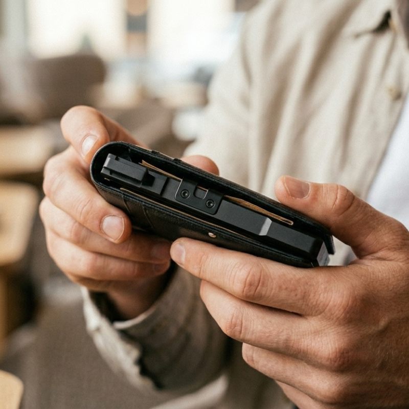 TitanKortholder™ – Sikker opbevaring med ét klik