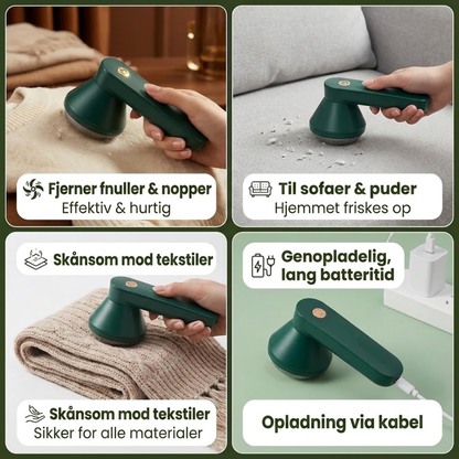 LodRens™ - Fjern fnuller og giv dit tøj nyt liv på sekunder!
