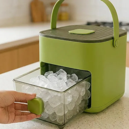 IsKlar™ | Smart isterningeboks med ét-tryk udløsning & opbevaring