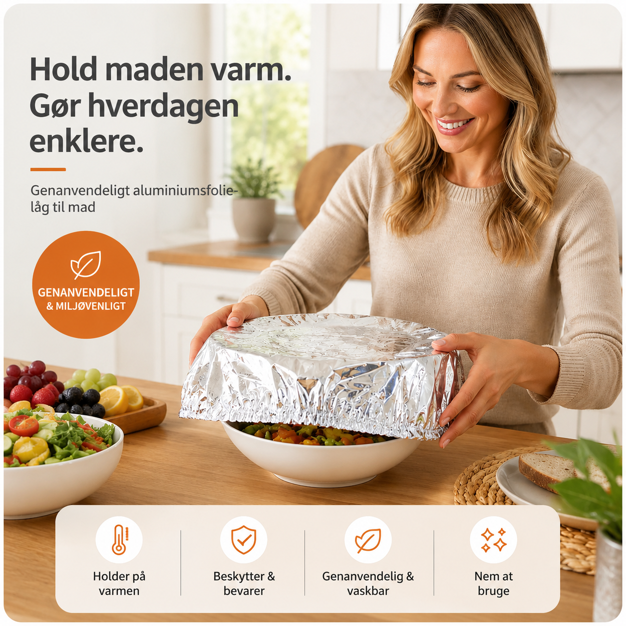VarmeSkjold™ - Genanvendeligt Maddække