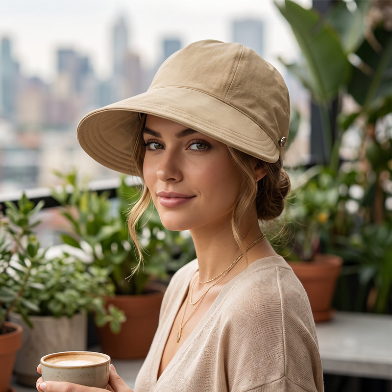 SolYnde™ – Foldbar Solkasket med UV-Beskyttelse
