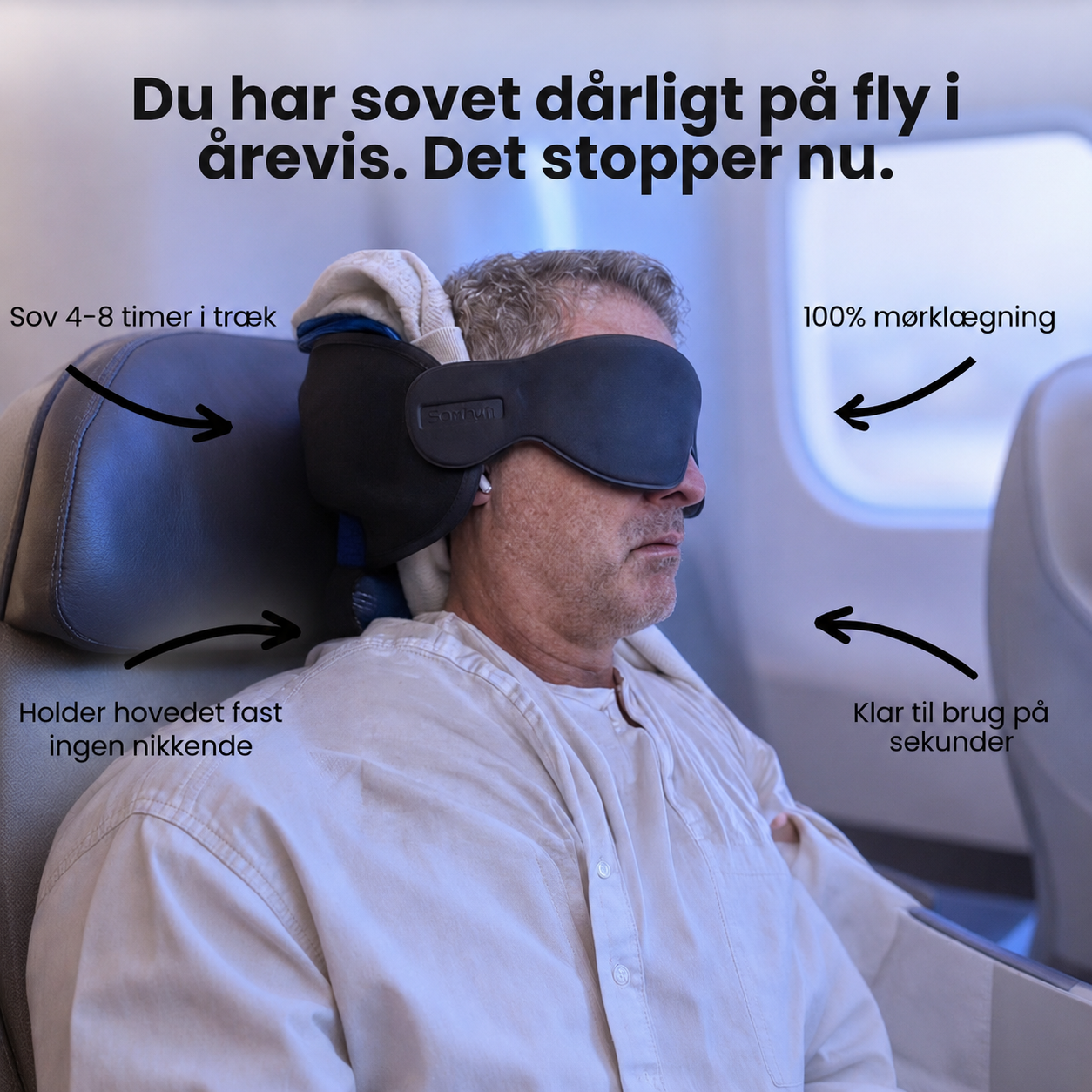 FlyRo™ | Sov Igennem Hele Flyrejsen