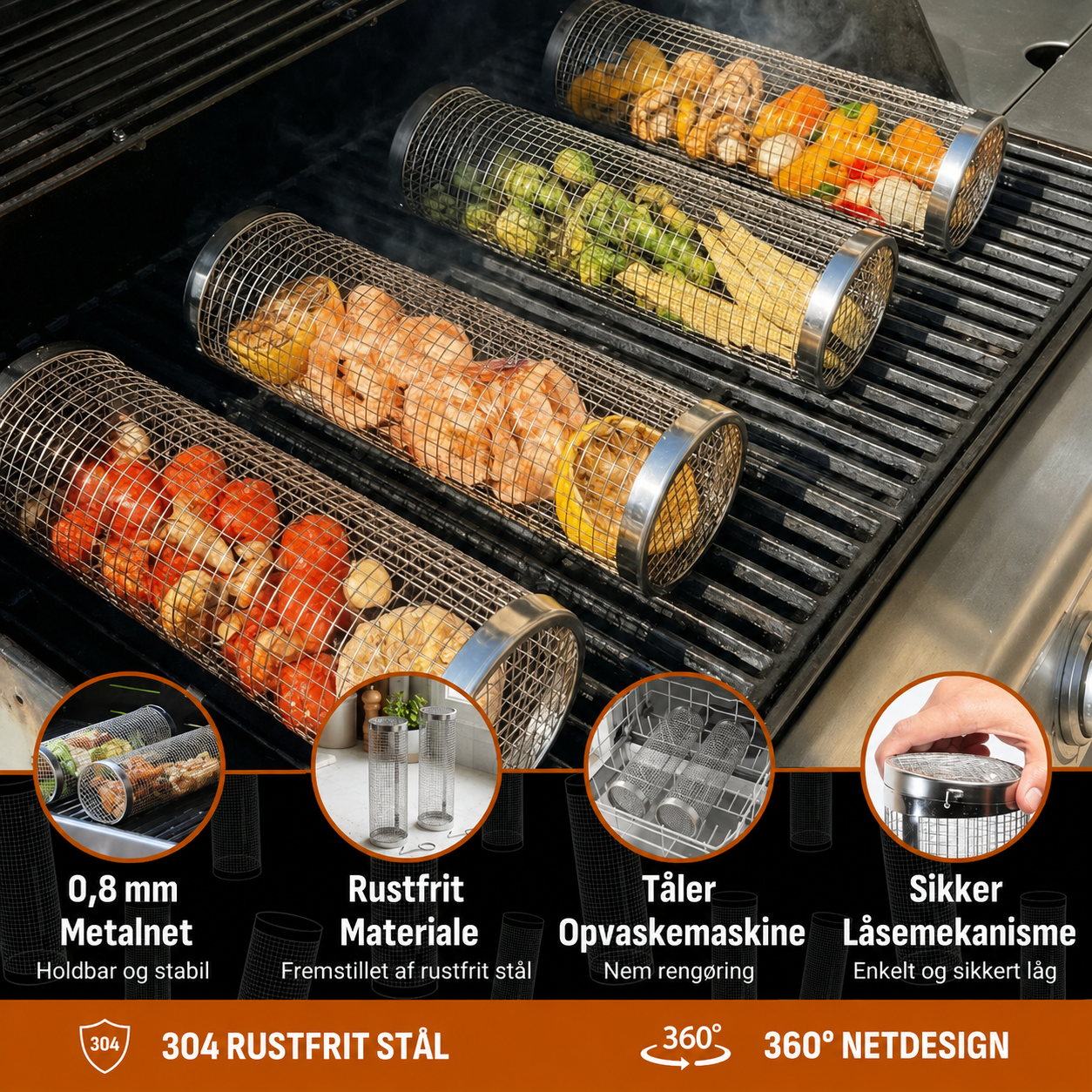 GrillRul™ – Perfekt Grillet Hver Gang