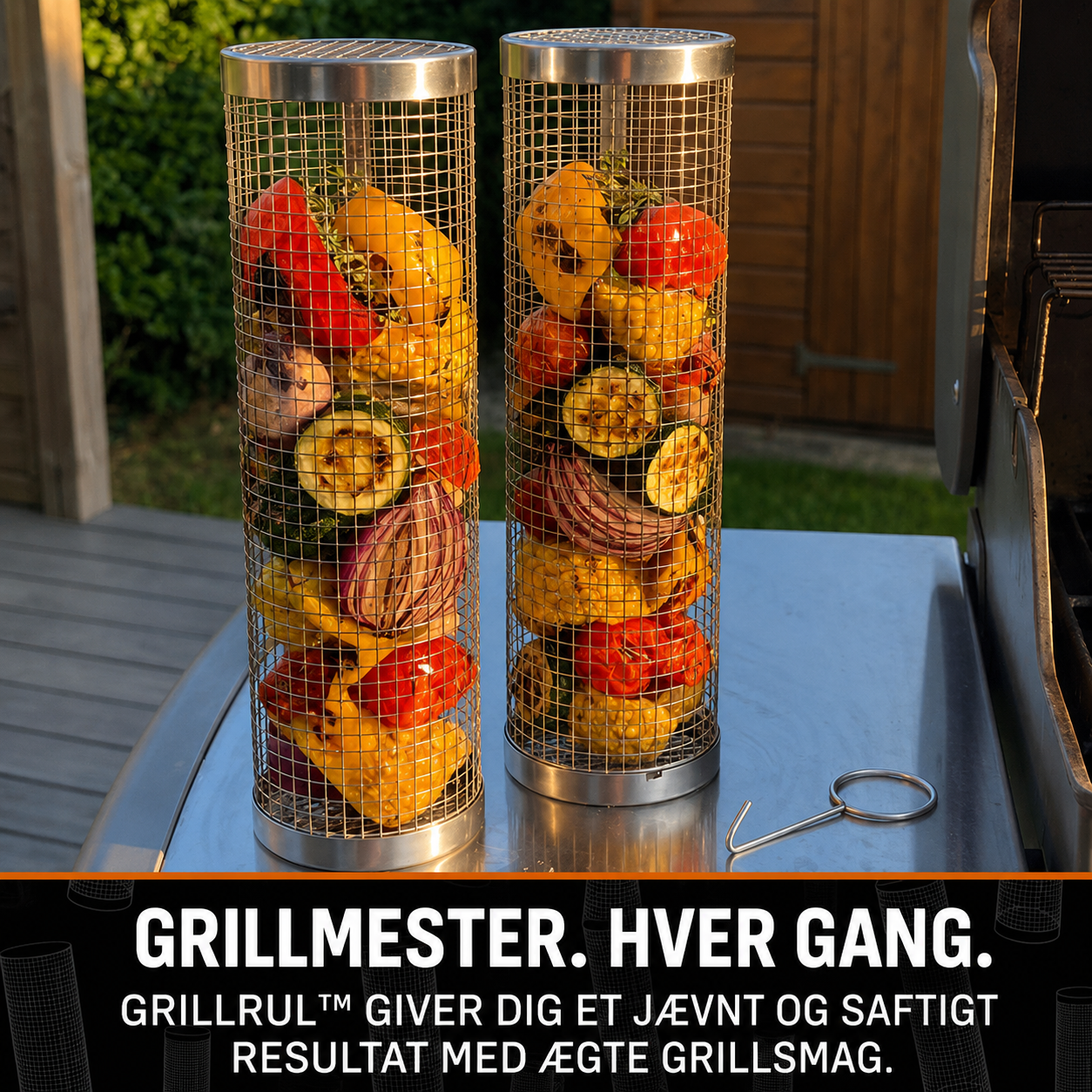 GrillRul™ – Perfekt Grillet Hver Gang