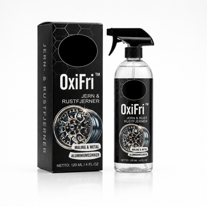 OxiFri™ Jern & Rustfjerner spray til bil og metaloverflader