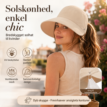 SolYnde™ – Foldbar Solkasket med UV-Beskyttelse