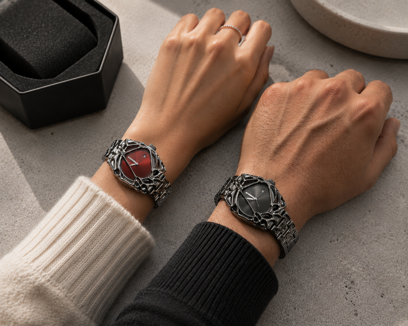 Mørkur™ Skulpturelt Armbåndsur