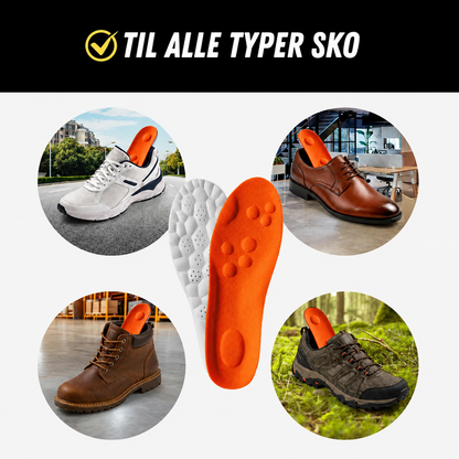 VitalStep™ – Ergonomiske Indlægssåler Til Hælspore, Fodsmerter & Ømme Fødder