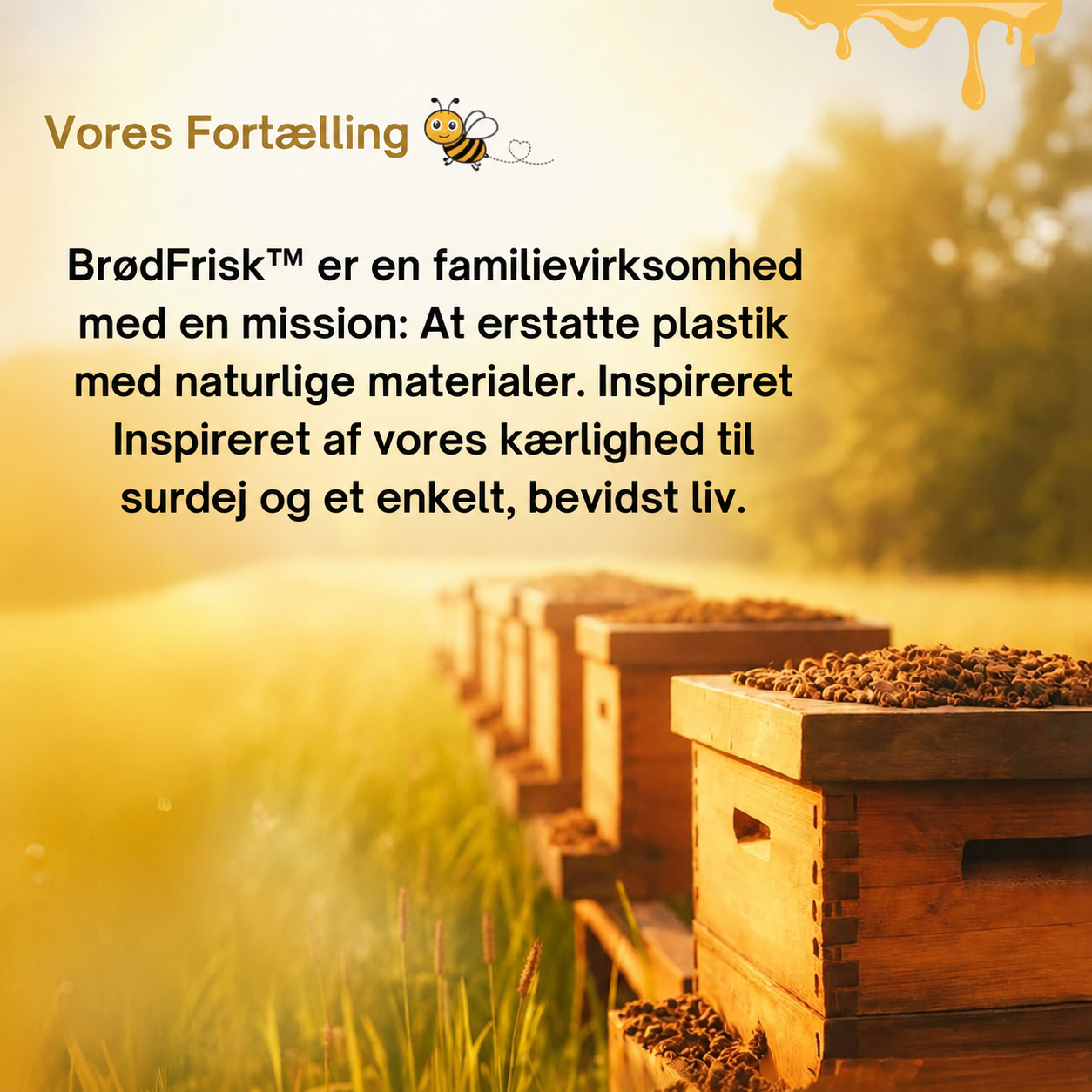 BrødFrisk™ – Bivoksbrødpose til Friskere Brød