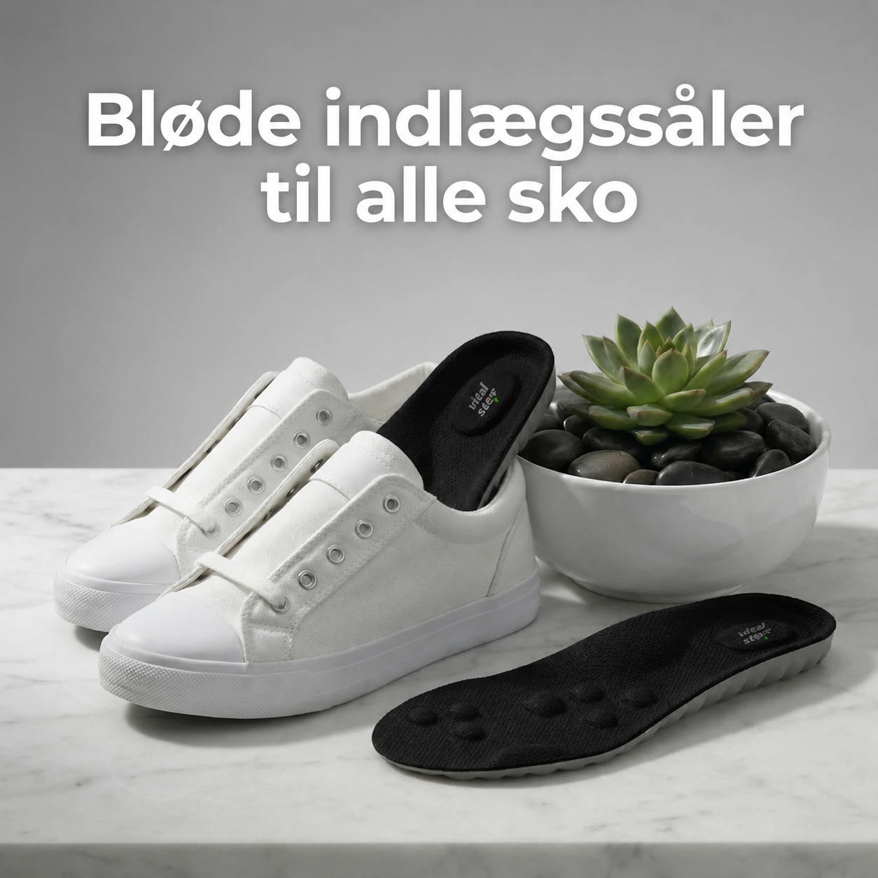 VitalStep™ – Ergonomiske Indlægssåler Til Hælspore, Fodsmerter & Ømme Fødder