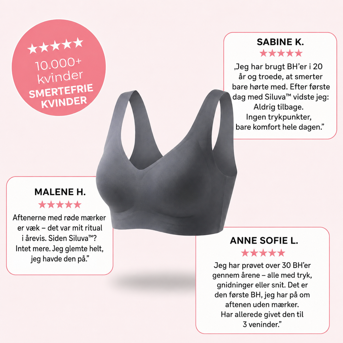 Siluva™ – Sømløs Premium BH