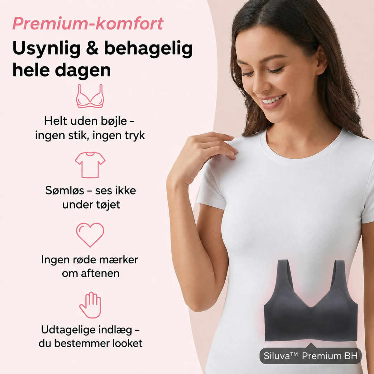 Siluva™ – Sømløs Premium BH