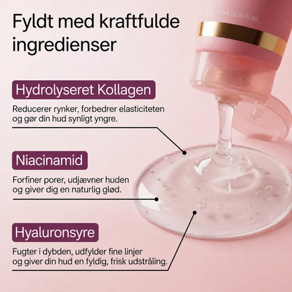 Viareline™ – Koreansk Kollagenmaske med Intens Fugt, Glød & Fastere Hud