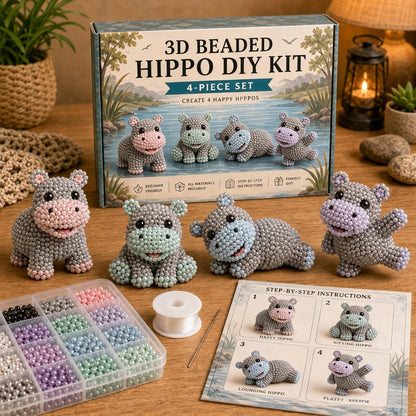 🧵✨ 3D-håndværkssæt med perler til dyr – en gennemtænkt, håndlavet gave