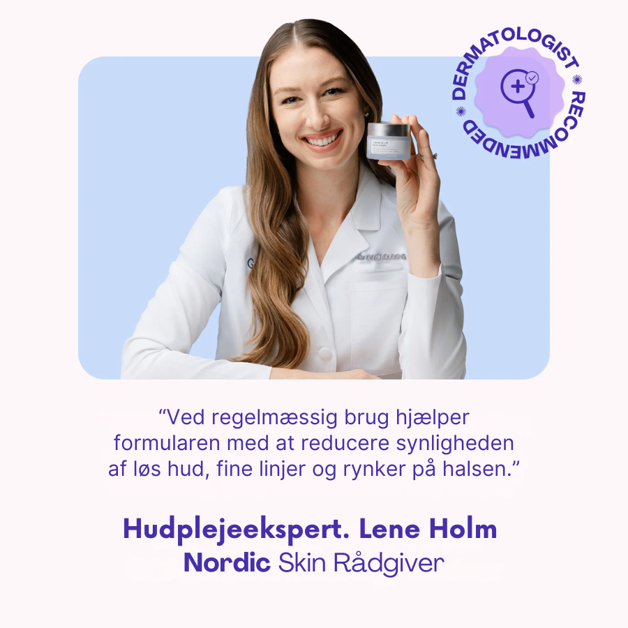 NeckLift™ Firming Cream – Opstrammende Halscreme Mod Slap Hud & Dobbelthage