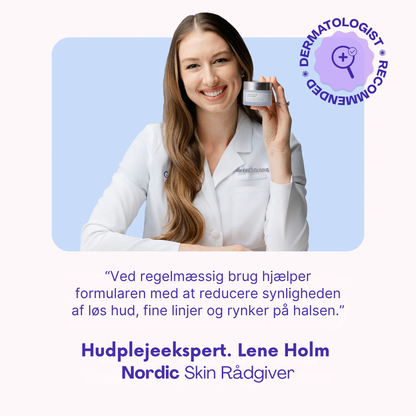 NeckLift™ Firming Cream – Opstrammende Halscreme Mod Slap Hud & Dobbelthage