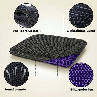 GelSupport™ - Ergonomisk Sædepude
